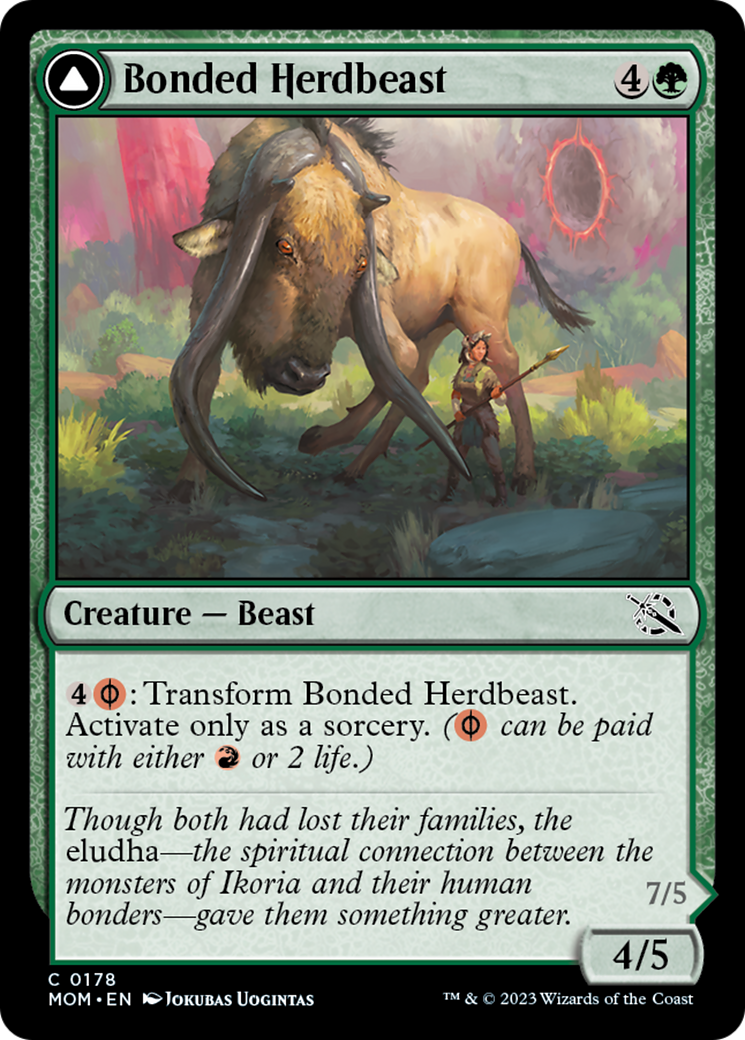 Bonded Herdbeast // Plated Kilnbeast [March of the Machine] - Magic: The Gathering - Card Brawlers | Quebec | Canada |