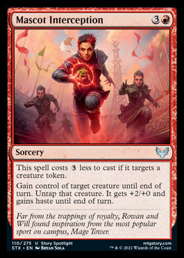 Mascot Interception [Strixhaven: School of Mages] - Magic: The Gathering - Card Brawlers | Quebec | Canada |
