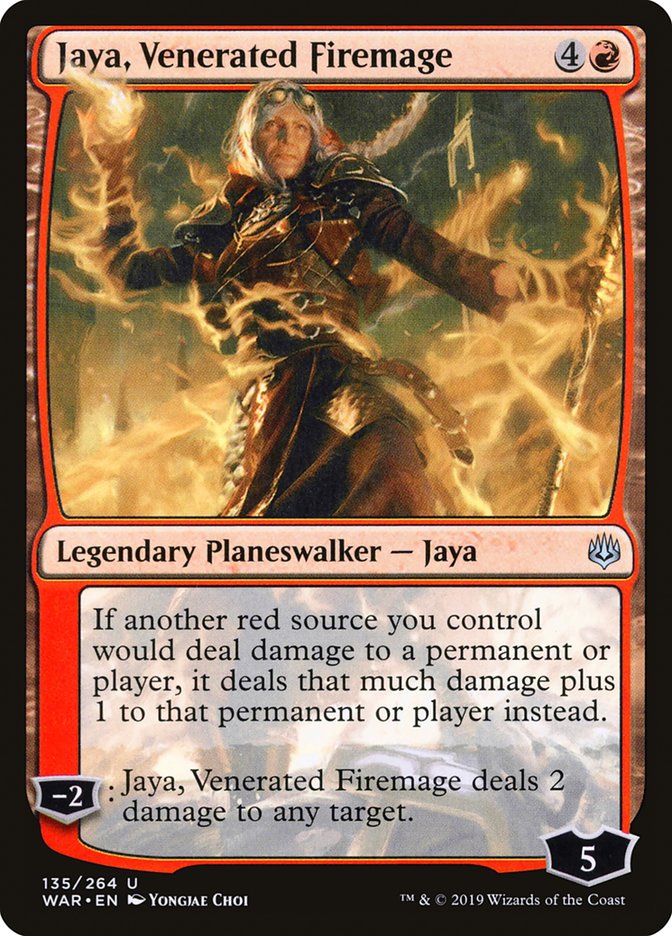 Jaya, Venerated Firemage [War of the Spark] - Magic: The Gathering - Card Brawlers | Quebec | Canada |