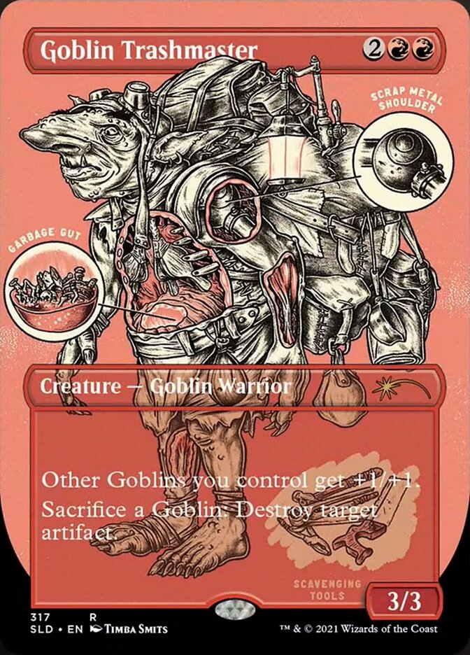 Goblin Trashmaster (Borderless) [Secret Lair Drop Series] - Magic: The Gathering - Card Brawlers | Quebec | Canada |
