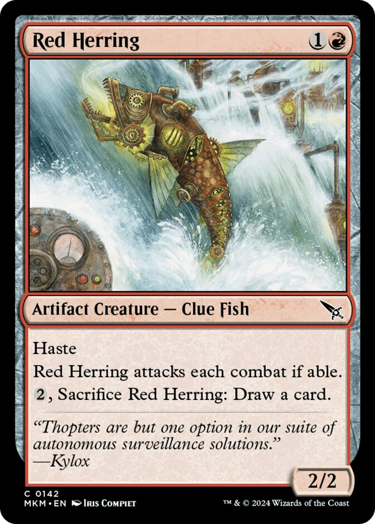 Red Herring [Murders at Karlov Manor] - Magic: The Gathering - Card Brawlers | Quebec | Canada |
