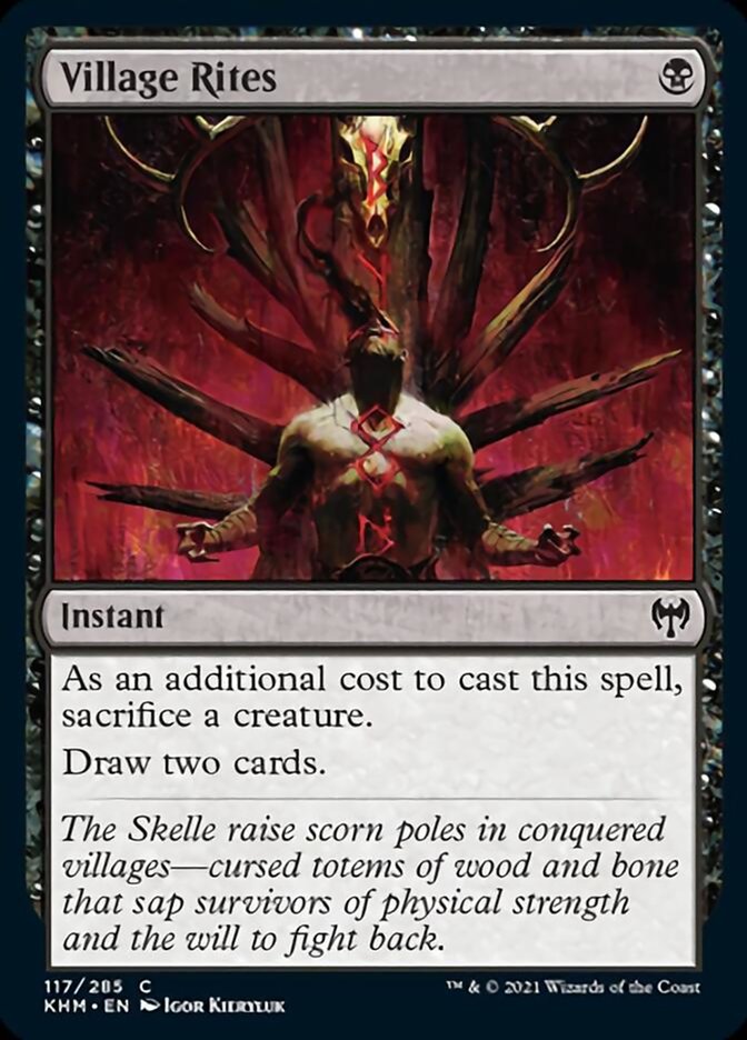 Village Rites [Kaldheim] - Magic: The Gathering - Card Brawlers | Quebec | Canada |