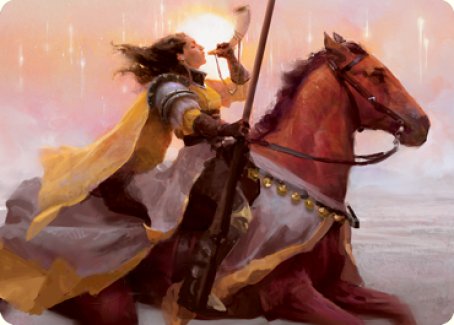 Sunrise Cavalier Art Card [Innistrad: Midnight Hunt Art Series] - Magic: The Gathering - Card Brawlers | Quebec | Canada |