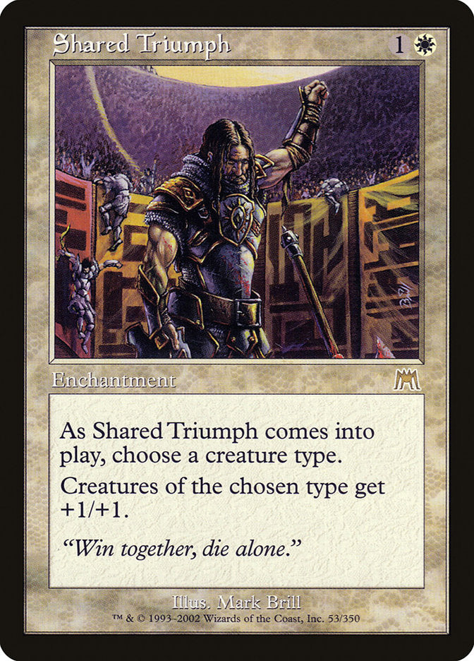 Shared Triumph [Onslaught] - Magic: The Gathering - Card Brawlers | Quebec | Canada |