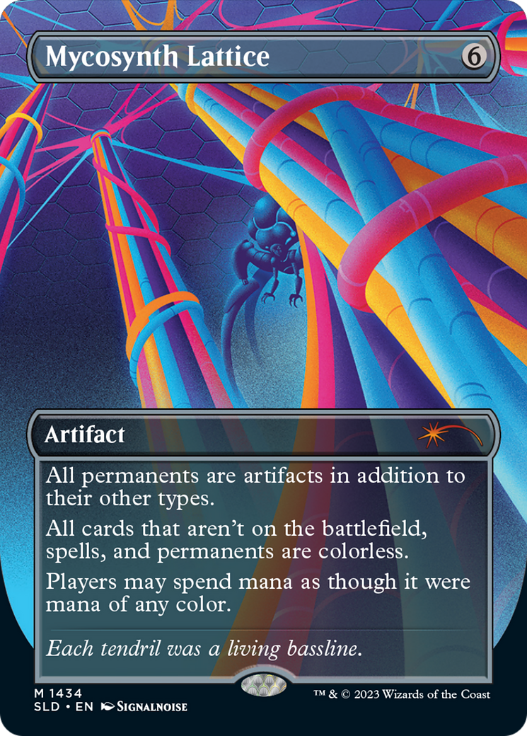 Mycosynth Lattice (Rainbow Foil) [Secret Lair Drop Series] - Magic: The Gathering - Card Brawlers | Quebec | Canada |