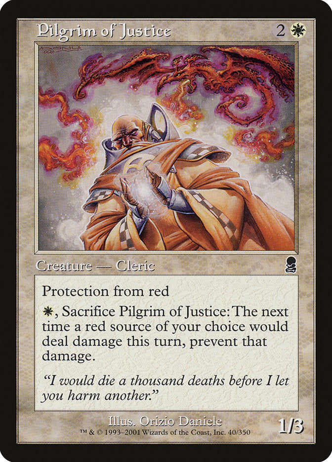 Pilgrim of Justice [Odyssey] - Magic: The Gathering - Card Brawlers | Quebec | Canada |