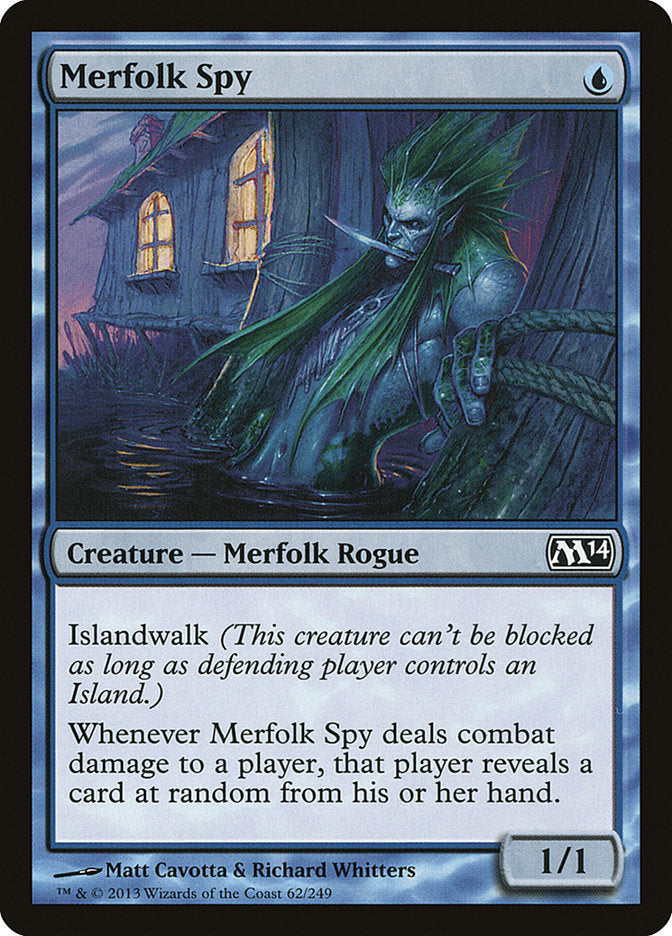 Merfolk Spy [Magic 2014] - Magic: The Gathering - Card Brawlers | Quebec | Canada |