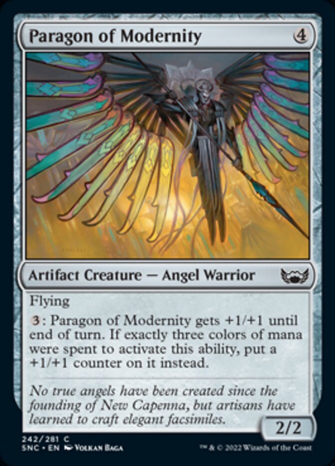 Paragon of Modernity [Streets of New Capenna] - Magic: The Gathering - Card Brawlers | Quebec | Canada |