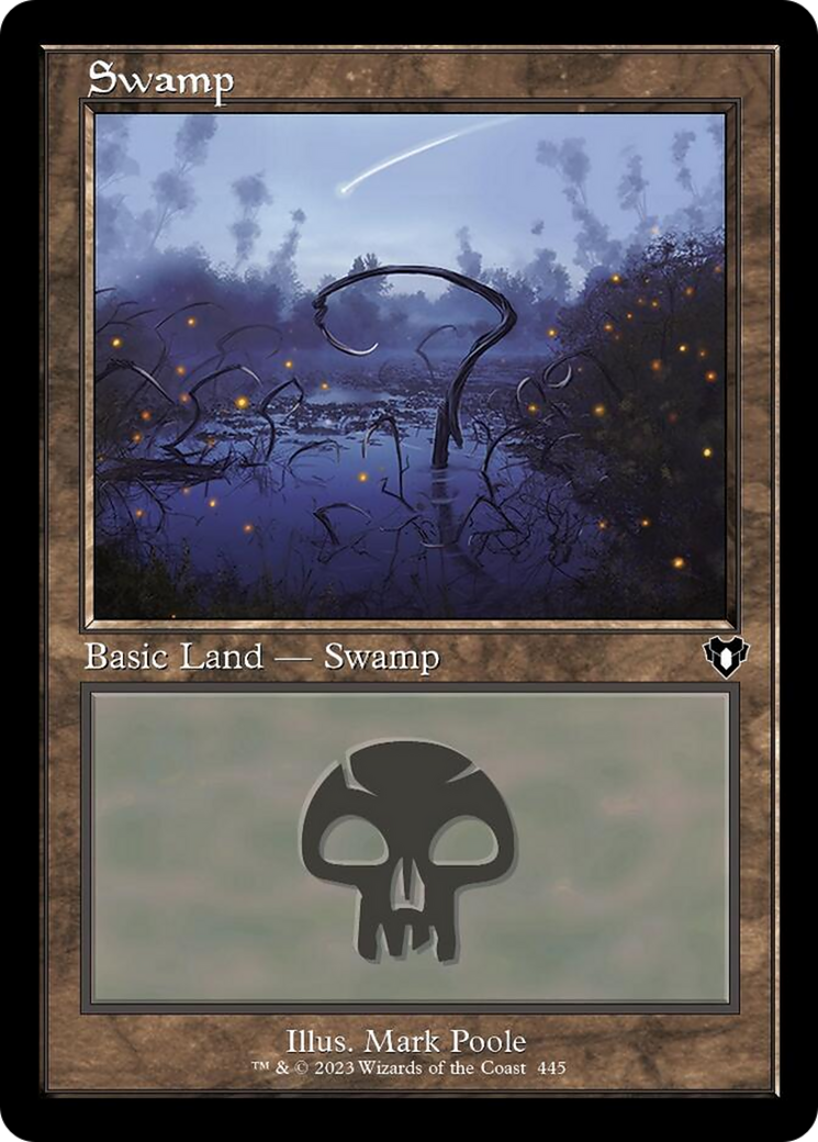 Swamp (445) (Retro) [Commander Masters] - Magic: The Gathering - Card Brawlers | Quebec | Canada |