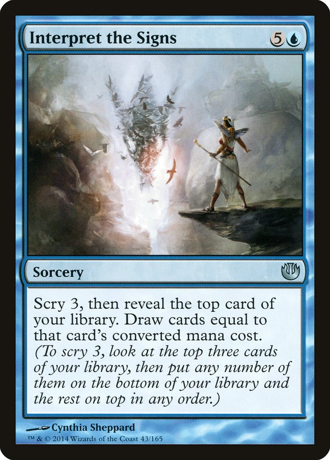 Interpret the Signs [Journey into Nyx] - Magic: The Gathering - Card Brawlers | Quebec | Canada |