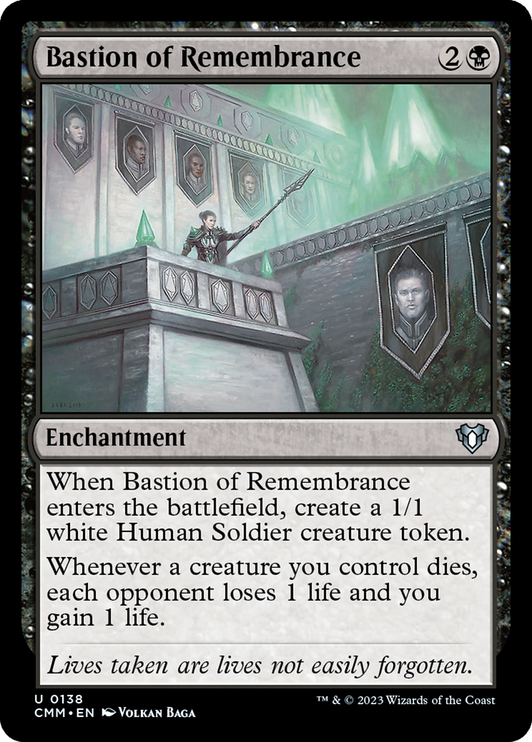 Bastion of Remembrance [Commander Masters] - Magic: The Gathering - Card Brawlers | Quebec | Canada |