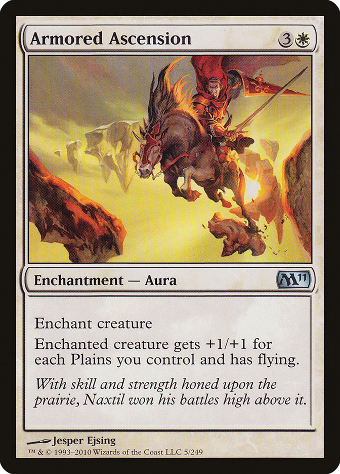 Armored Ascension [Magic 2011] - Magic: The Gathering - Card Brawlers | Quebec | Canada |