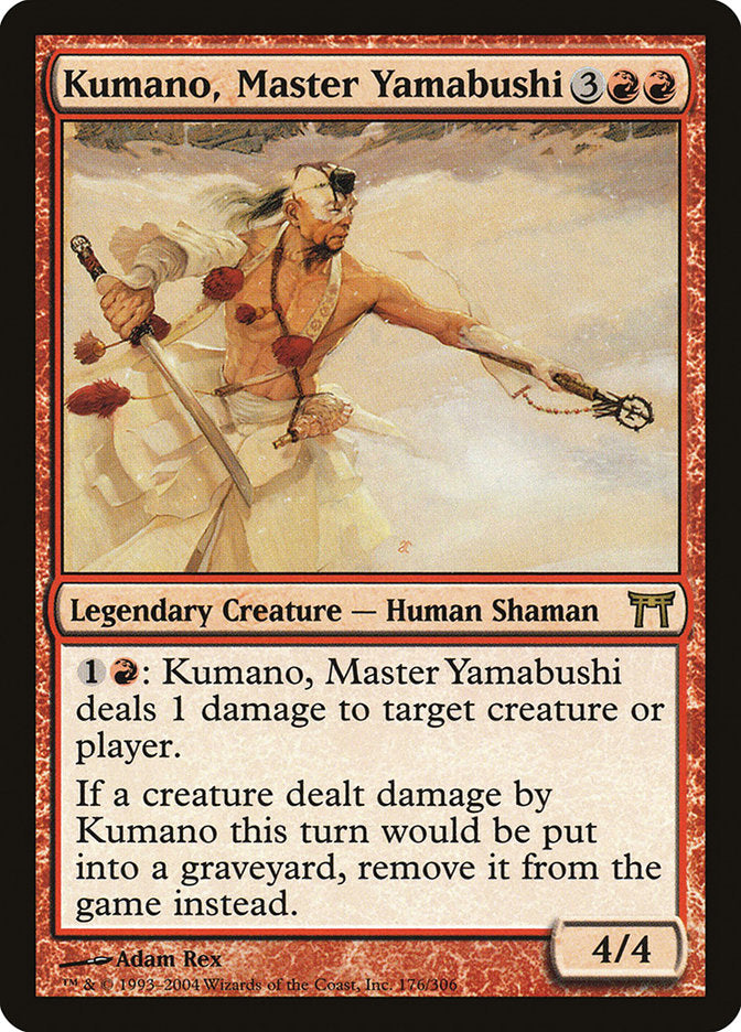Kumano, Master Yamabushi [Champions of Kamigawa] - Magic: The Gathering - Card Brawlers | Quebec | Canada |