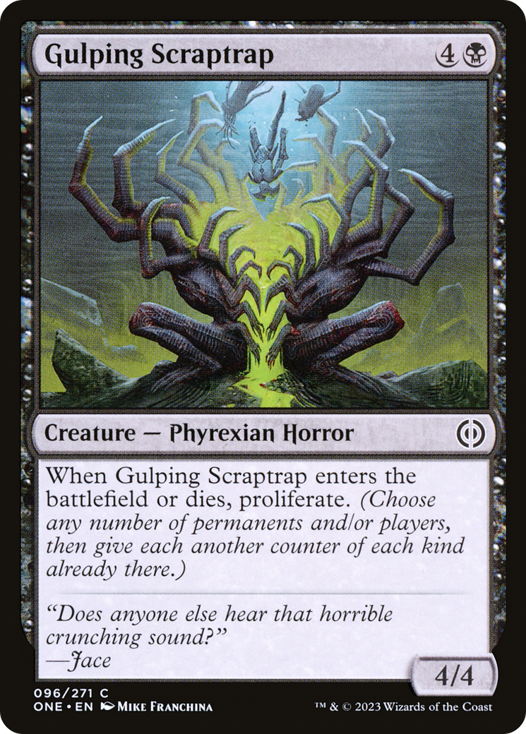 Gulping Scraptrap [Phyrexia: All Will Be One] - Magic: The Gathering - Card Brawlers | Quebec | Canada |