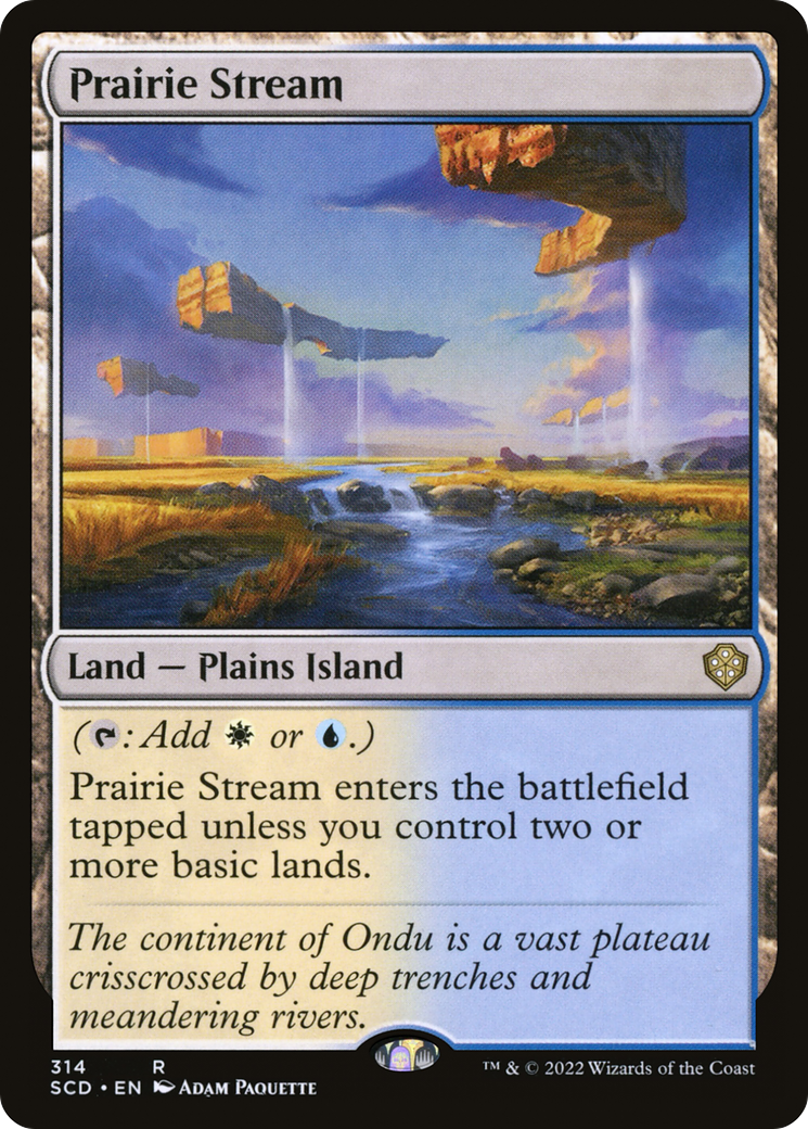 Prairie Stream [Starter Commander Decks] - Magic: The Gathering - Card Brawlers | Quebec | Canada |