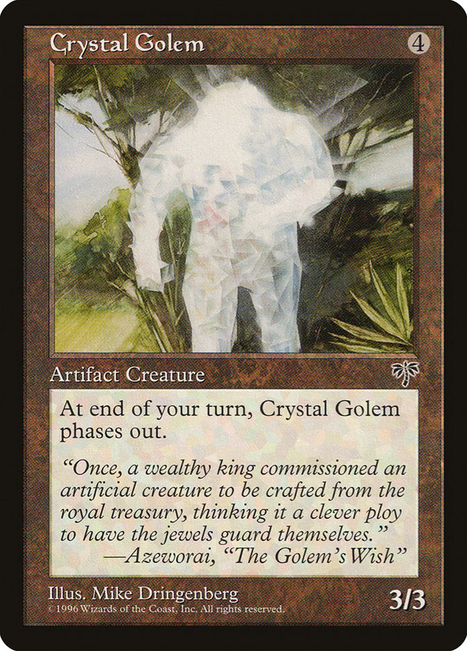 Crystal Golem [Mirage] - Magic: The Gathering - Card Brawlers | Quebec | Canada |