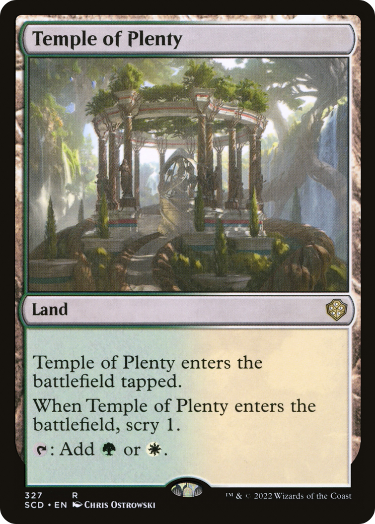 Temple of Plenty [Starter Commander Decks] - Magic: The Gathering - Card Brawlers | Quebec | Canada |