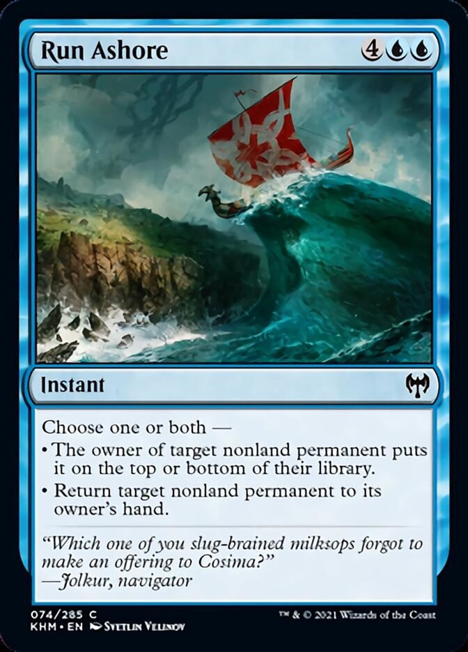 Run Ashore [Kaldheim] - Magic: The Gathering - Card Brawlers | Quebec | Canada |