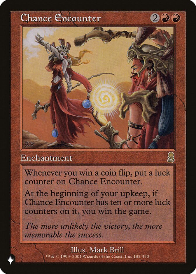 Chance Encounter [Secret Lair: Heads I Win, Tails You Lose] - Magic: The Gathering - Card Brawlers | Quebec | Canada |