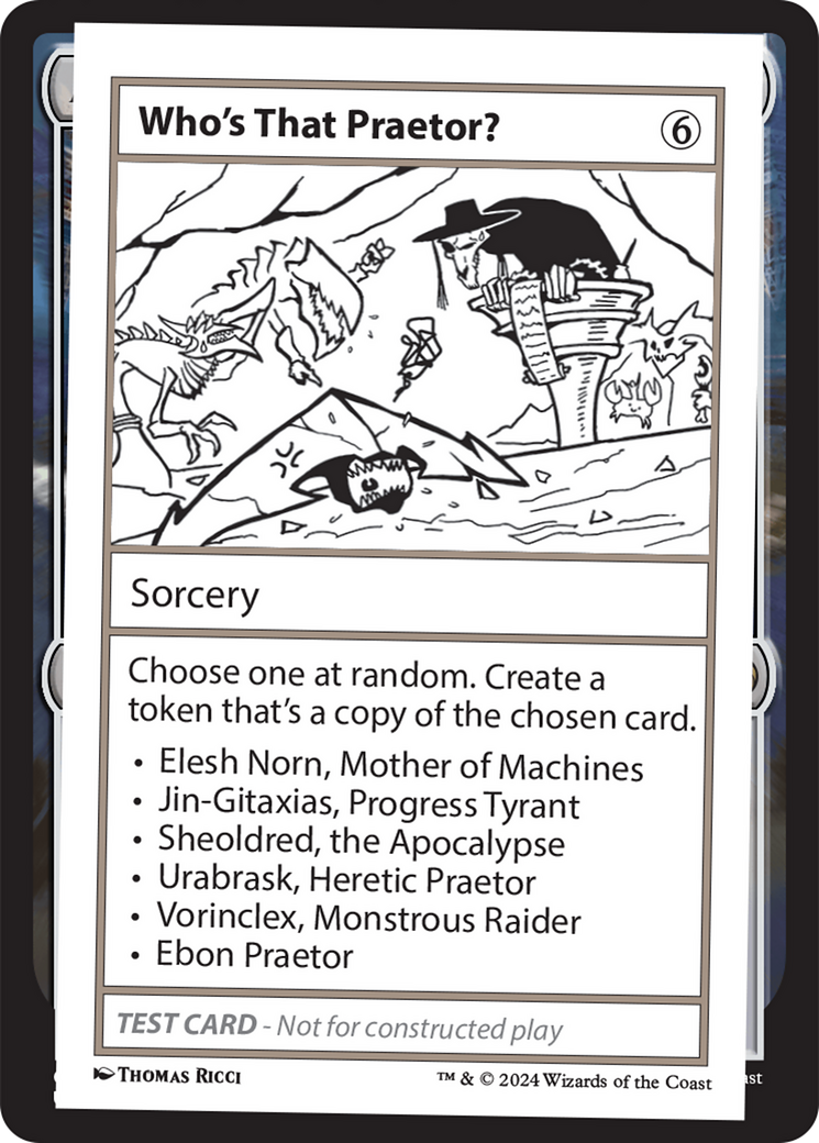 Who's That Praetor? [Mystery Booster 2 Playtest Cards] - Magic: The Gathering - Card Brawlers | Quebec | Canada |