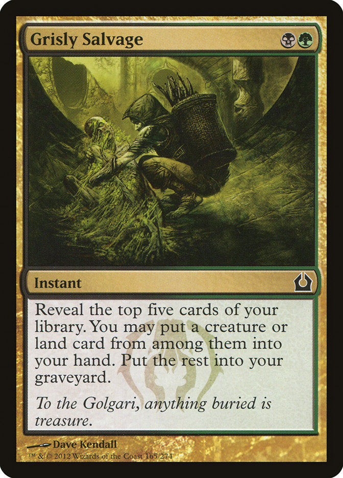 Grisly Salvage [Return to Ravnica] - Magic: The Gathering - Card Brawlers | Quebec | Canada |