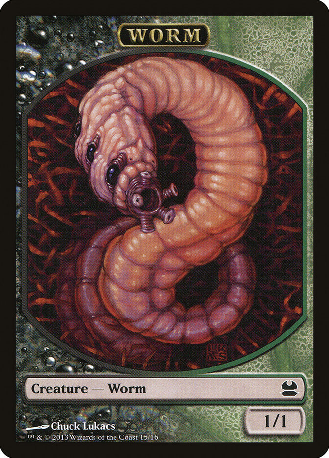 Worm Token [Modern Masters Tokens] - Magic: The Gathering - Card Brawlers | Quebec | Canada |