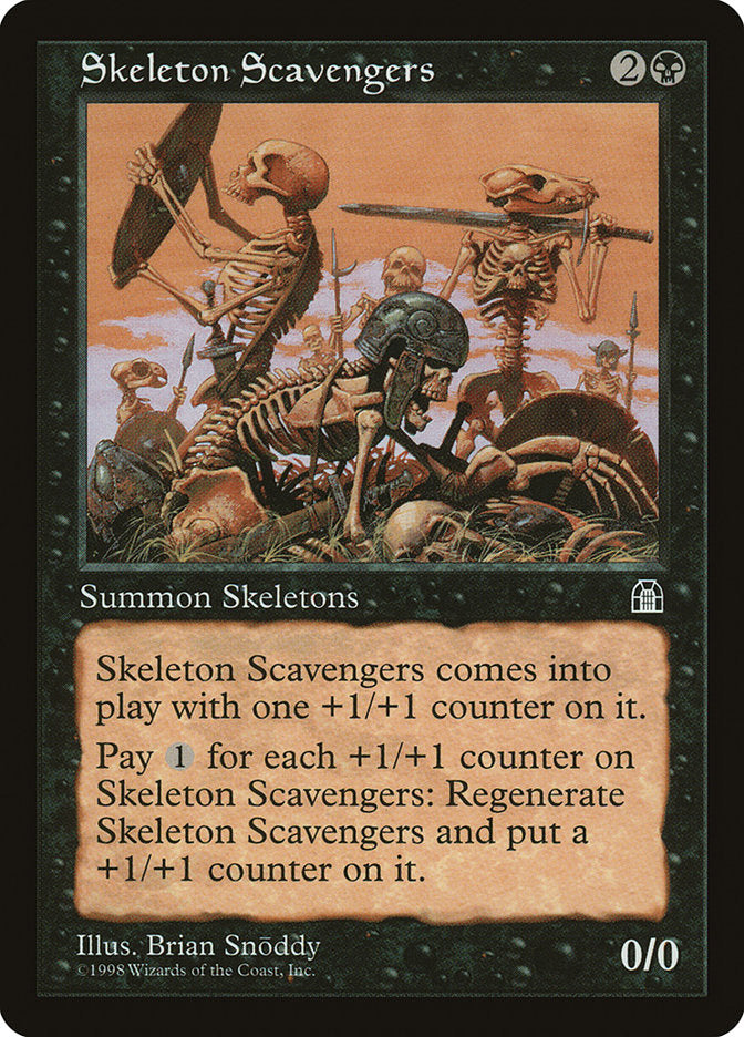 Skeleton Scavengers [Stronghold] - Magic: The Gathering - Card Brawlers | Quebec | Canada |