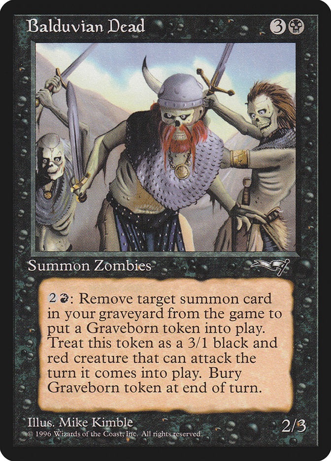 Balduvian Dead [Alliances] - Magic: The Gathering - Card Brawlers | Quebec | Canada |