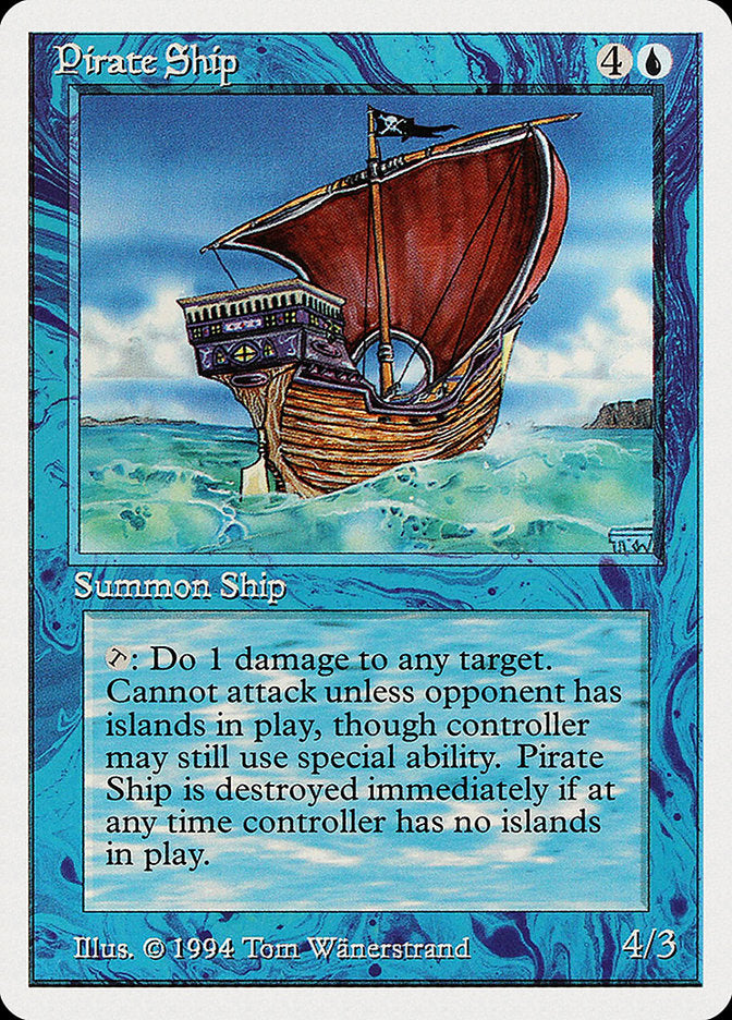 Pirate Ship [Summer Magic / Edgar] - Magic: The Gathering - Card Brawlers | Quebec | Canada |