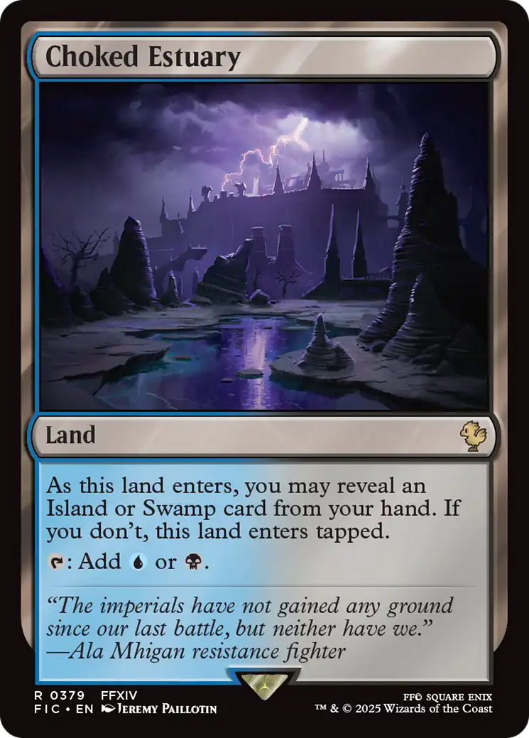 Choked Estuary [FINAL FANTASY Commander] - Magic: The Gathering - Card Brawlers | Quebec | Canada |
