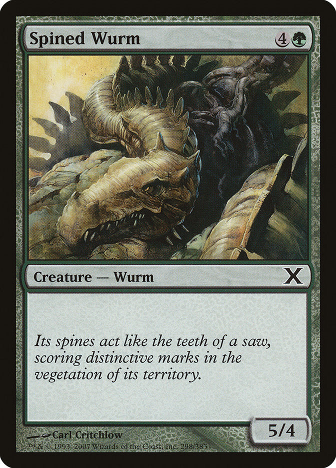 Spined Wurm [Tenth Edition] - Magic: The Gathering - Card Brawlers | Quebec | Canada |