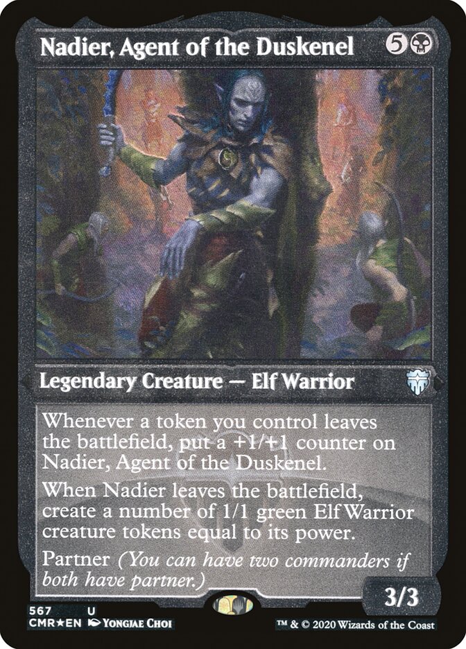 Nadier, Agent of the Duskenel (Etched) [Commander Legends] - Magic: The Gathering - Card Brawlers | Quebec | Canada |