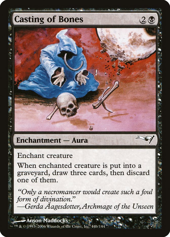 Casting of Bones [Coldsnap Theme Decks] - Magic: The Gathering - Card Brawlers | Quebec | Canada |
