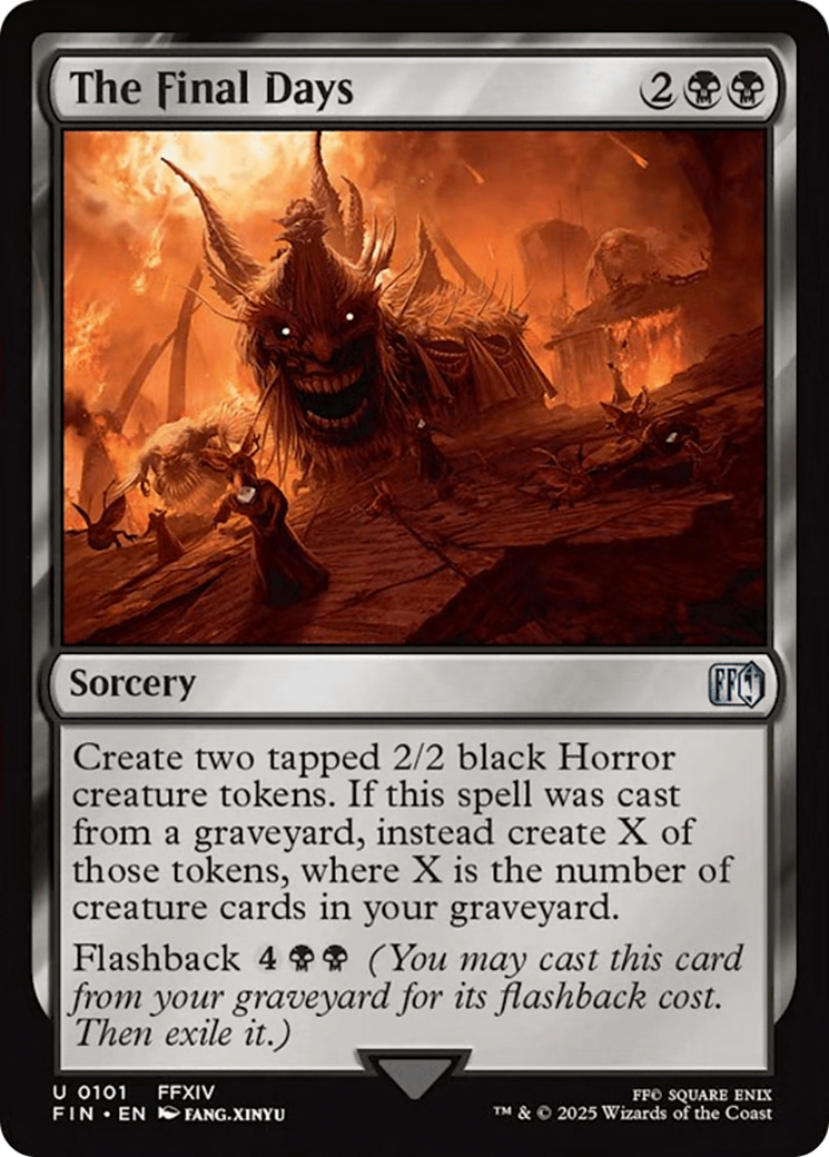 The Final Days [FINAL FANTASY] - Magic: The Gathering - Card Brawlers | Quebec | Canada |