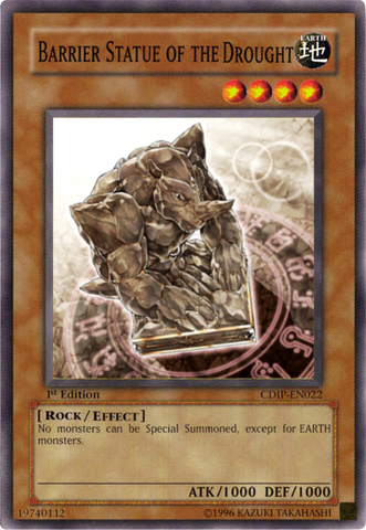 Barrier Statue of the Drought [CDIP-EN022] Common - Yu-Gi-Oh! - Card Brawlers | Quebec | Canada |