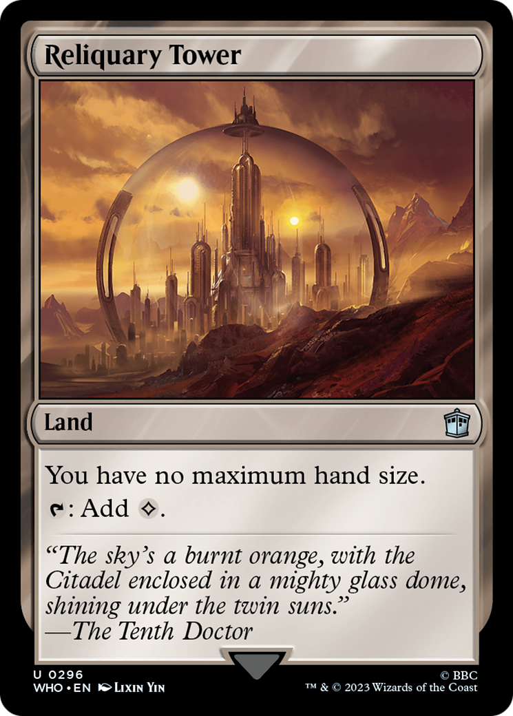 Reliquary Tower [Doctor Who] - Magic: The Gathering - Card Brawlers | Quebec | Canada |