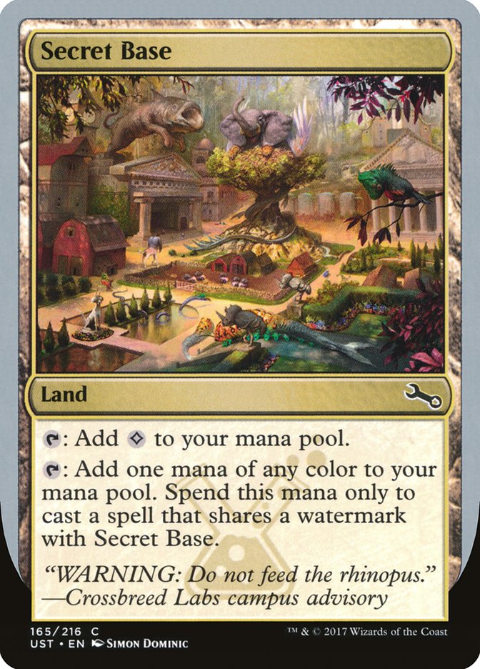 Secret Base (Simon Dominic) [Unstable] - Magic: The Gathering - Card Brawlers | Quebec | Canada |