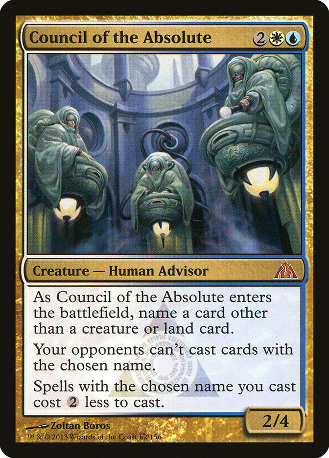 Council of the Absolute [Dragon's Maze] - Magic: The Gathering - Card Brawlers | Quebec | Canada |