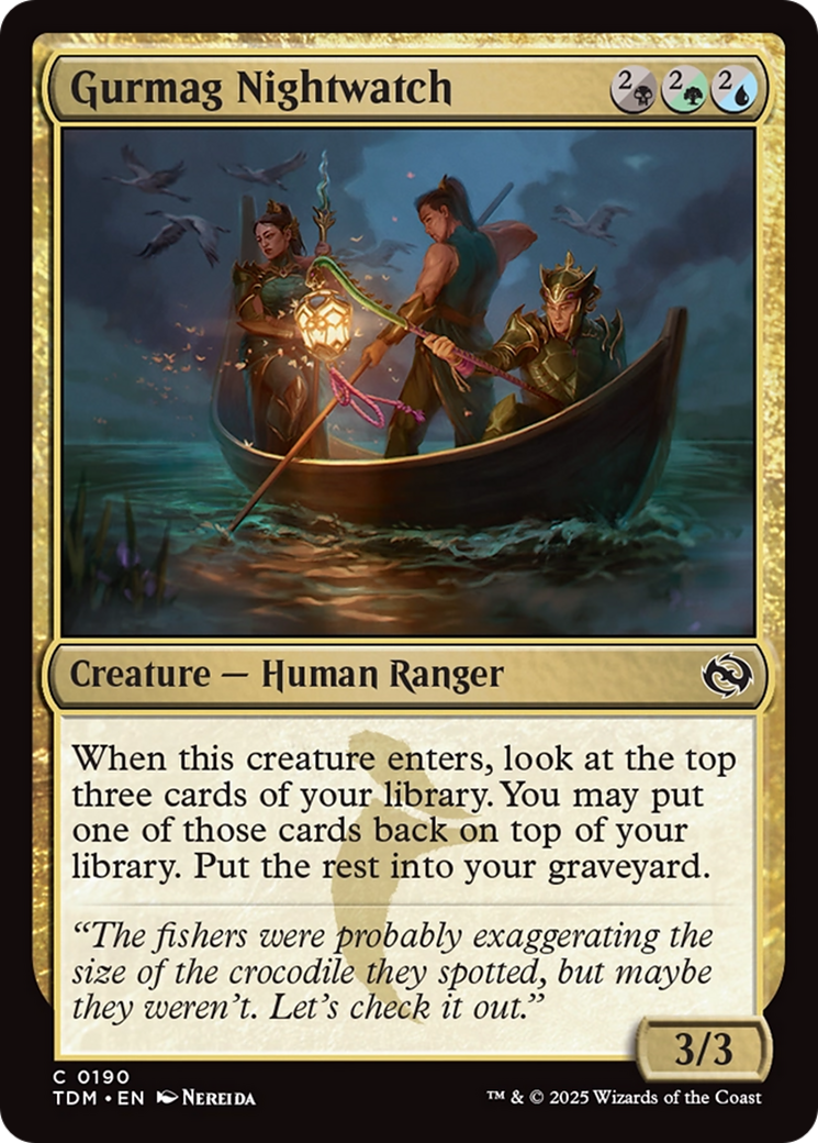 Gurmag Nightwatch [Tarkir: Dragonstorm] - Magic: The Gathering - Card Brawlers | Quebec | Canada |
