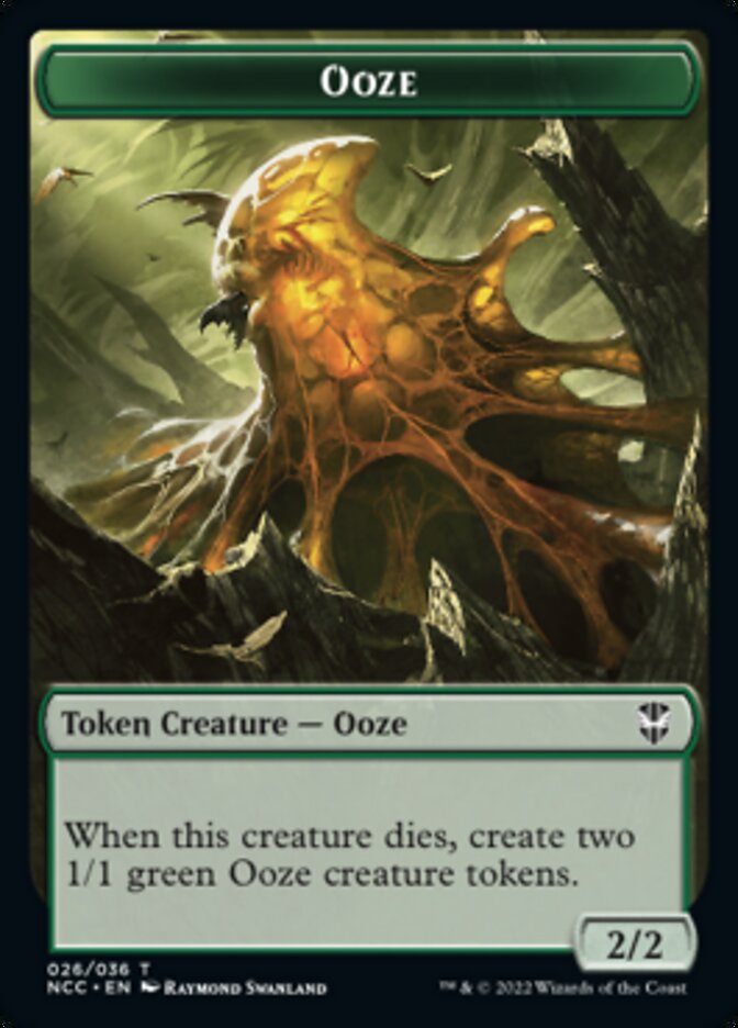 Ooze (026) // Treasure (015) Double-Sided Token [Streets of New Capenna Commander Tokens] - Magic: The Gathering - Card Brawlers | Quebec | Canada |