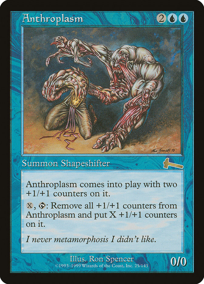 Anthroplasm [Urza's Legacy] - Magic: The Gathering - Card Brawlers | Quebec | Canada |