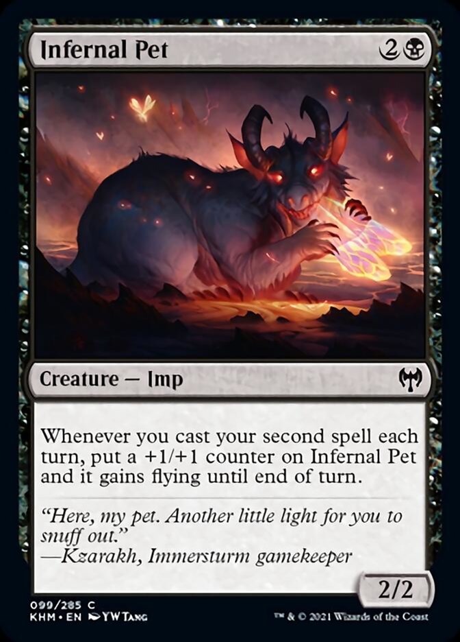 Infernal Pet [Kaldheim] - Magic: The Gathering - Card Brawlers | Quebec | Canada |