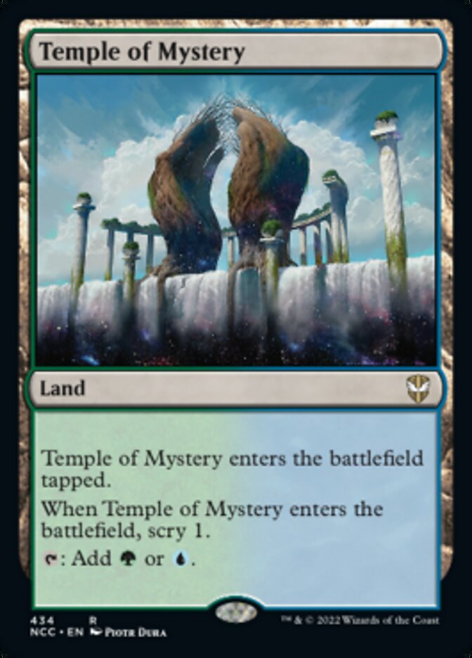 Temple of Mystery [Streets of New Capenna Commander] - Magic: The Gathering - Card Brawlers | Quebec | Canada |