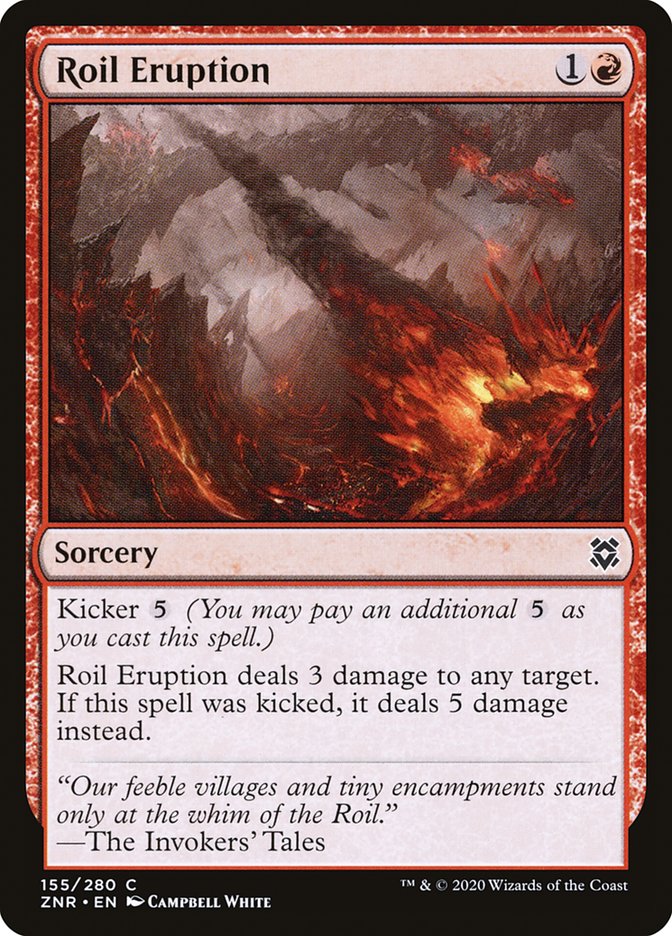 Roil Eruption [Zendikar Rising] - Magic: The Gathering - Card Brawlers | Quebec | Canada |
