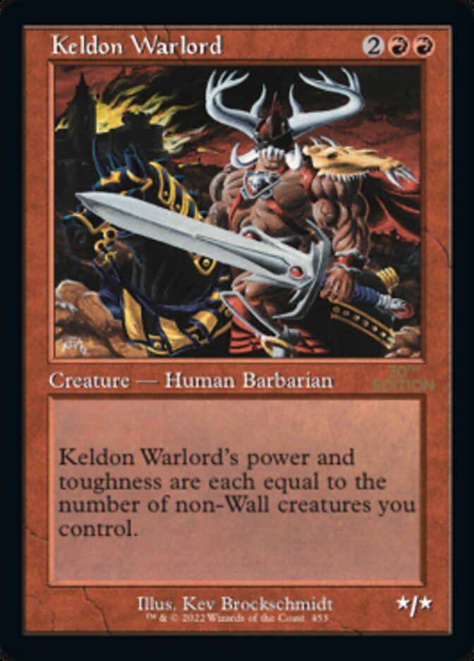 Keldon Warlord (Retro) [30th Anniversary Edition] - Magic: The Gathering - Card Brawlers | Quebec | Canada |