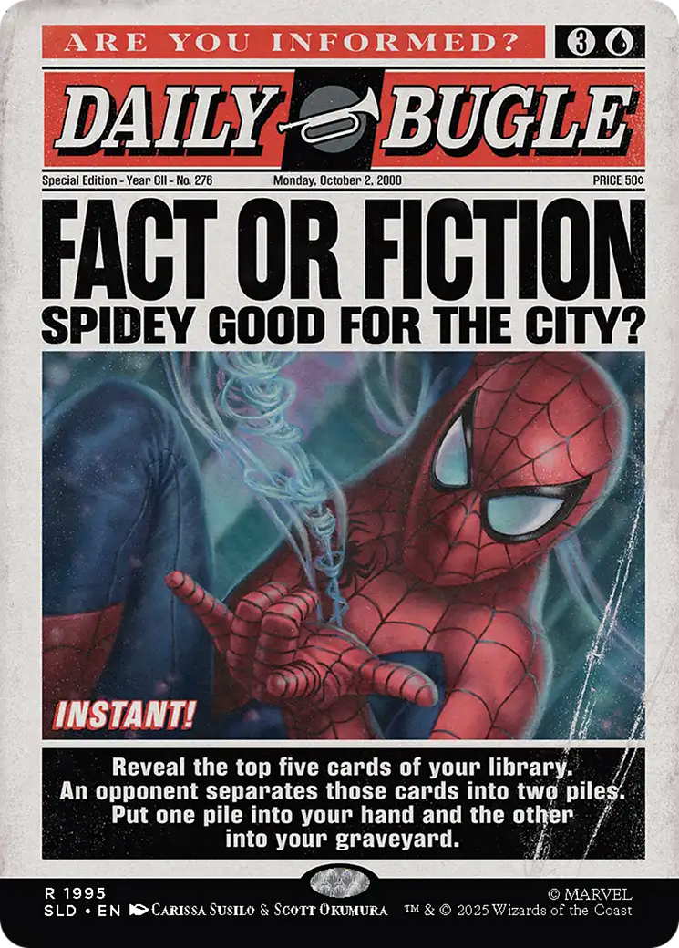 Fact or Fiction (1995) [Secret Lair Drop Series] - Magic: The Gathering - Card Brawlers | Quebec | Canada |