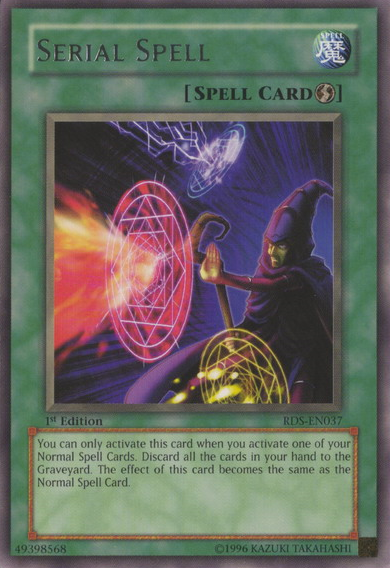 Serial Spell [RDS-EN037] Rare - Yu-Gi-Oh! - Card Brawlers | Quebec | Canada |