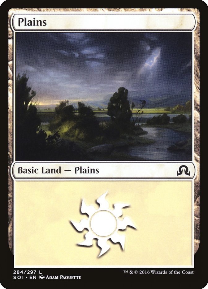 Plains (284) [Shadows over Innistrad] - Magic: The Gathering - Card Brawlers | Quebec | Canada |