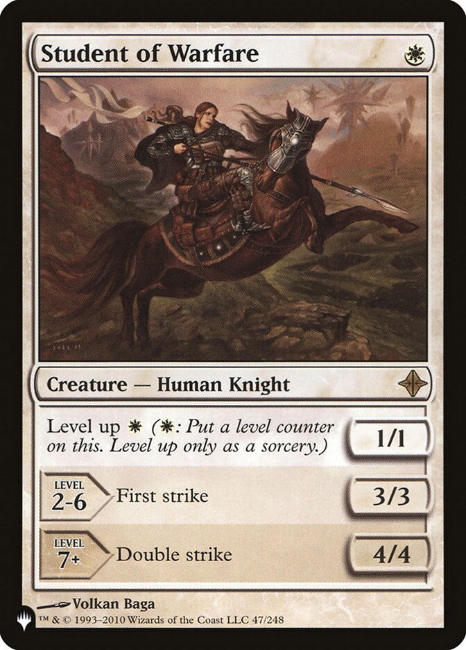Student of Warfare [The List] - Magic: The Gathering - Card Brawlers | Quebec | Canada |