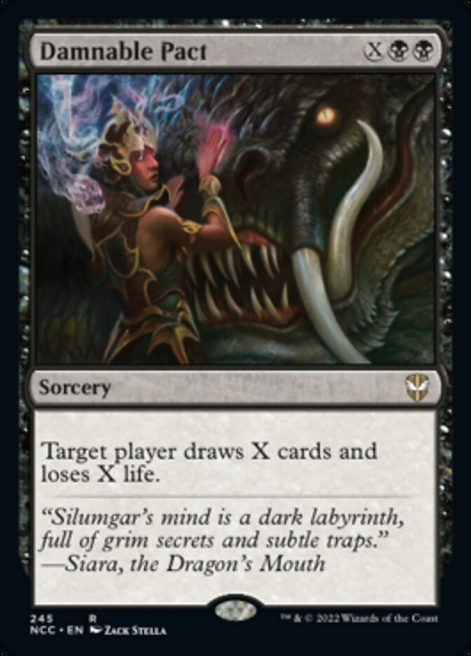 Damnable Pact [Streets of New Capenna Commander] - Magic: The Gathering - Card Brawlers | Quebec | Canada |
